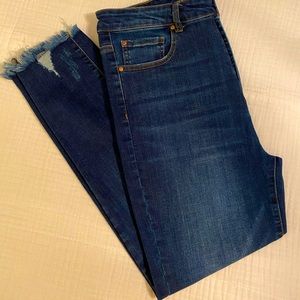 Risen High Rise Skinny Jeans